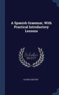 A Spanish Grammar, with Practical Introductory Lessons di Alfred Coester edito da CHIZINE PUBN