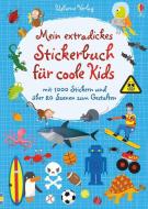 Mein extradickes Stickerbuch für coole Kids di Fiona Watt edito da Usborne Verlag