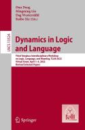 Dynamics in Logic and Language edito da Springer International Publishing