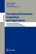 Conceptual Structures: Inspiration and Application edito da Springer Berlin Heidelberg
