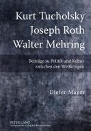 Kurt Tucholsky - Joseph Roth - Walter Mehring di Dieter Mayer edito da Lang, Peter GmbH