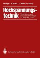 Hochspannungstechnik di Manfred Beyer, Wolfram Boeck, Klaus Möller, Walter Zaengl edito da Springer Berlin Heidelberg