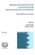 Mutations du marché du travail et protection sociale dans une perspective internationale edito da Lang, Peter
