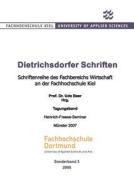 Dietrichsdorfer Schriften - Sonderband 3 edito da J Rg Vogelsang Verlag