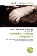 Jean Barker, Baroness Trumpington edito da Vdm Publishing House