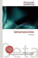 Sphaeropsocidae edito da Betascript Publishing
