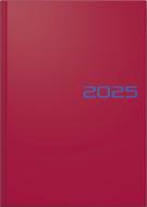 Brunnen 1079561015 Buchkalender Modell 795 (2025)  1 Seite = 1 Tag  A5  352 Seiten  Balacron-Einband  rot edito da Baier & Schneider