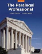 The Paralegal Professional with Mylegalstudieslab Access Code di Thomas F. Goldman, Henry R. Cheeseman edito da Prentice Hall