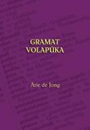 Gramat Volapüka di Arie De Jong edito da Evertype