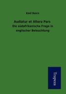 Audiatur Et Altera Pars di Emil Reich edito da Trapeza