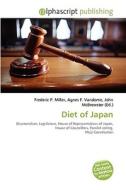 Diet Of Japan edito da Alphascript Publishing