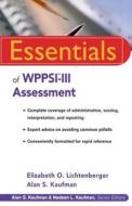 Essentials Of Wppsi-iii Assessment di Elizabeth O. Lichtenberger, Alan S. Kaufman edito da John Wiley And Sons Ltd