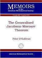 The Generalised Jacobson-Morosov Theorem di Peter O'Sullivan edito da American Mathematical Society