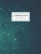 Composition Notebook: Blank Lined Notebook for School/Homework College Ruled Aqua Shimmer di Studio Papyrus edito da LIGHTNING SOURCE INC