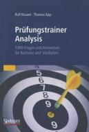 Pr Fungstrainer Analysis di Thomas Epp, Rolf Busam edito da Spektrum Academic Publishers