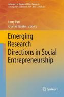 Emerging Research Directions in Social Entrepreneurship edito da Springer Netherlands
