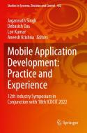 Mobile Application Development: Practice and Experience edito da SPRINGER NATURE