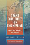 Grand Challenges for Engineering: Imperatives, Prospects, and Priorities: Summary of a Forum di National Academy Of Engineering, Steve Olson edito da PAPERBACKSHOP UK IMPORT