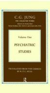 Psychiatric Studies di C. G. Jung edito da Taylor & Francis Ltd