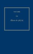 Complete Works of Voltaire 63b: Oeuvres de 1767 (II) di Voltaire edito da VOLTAIRE FOUND IN ASSN WITH LI