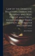 Law of the Domestic Relations, Embracing Husband and Wife, Parent and Child, Guardian and Ward, Infancy, and Master and Servant di James Schouler edito da LEGARE STREET PR