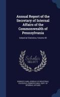 Annual Report Of The Secretary Of Internal Affairs Of The Commonwealth Of Pennsylvania edito da Sagwan Press