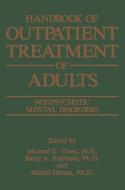 Handbook of Outpatient Treatment of Adults edito da Springer US