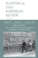 Slavonic & East European Review (97 edito da Modern Humanities Research Association