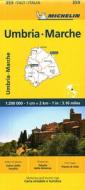 Marche & Umbria - Michelin Local Map 359 di Michelin edito da Michelin Editions Des Voyages