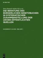 Sachenrecht II: 1018 - 1296 edito da Walter de Gruyter