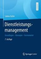 Dienstleistungsmanagement di Sabine Haller edito da Springer Fachmedien Wiesbaden