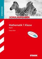 STARK Schulaufgaben Gymnasium - Mathematik 7. Klasse di Carlo Vöst edito da Stark Verlag GmbH