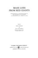 Mass Loss from Red Giants edito da Springer Netherlands