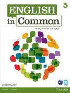 English In Common 5 With Activebook And Myenglishlab di Maria Victoria Saumell, Sarah Louisa Birchley edito da Pearson Education (us)