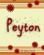 Red Splatter Journal - Peyton di Kooky Journal Lovers edito da Createspace