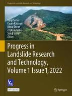 Progress In Landslide Research And Technology, Volume 1 Issue 1, 2022 edito da Springer International Publishing AG