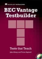 BEC Vantage Testbuilder. Mit Audio-CD di Jake Allsop, Tricia Aspinall edito da Hueber Verlag GmbH