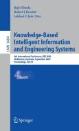 Knowledge-based Intelligent Information And Engineering Systems di R. Khosla edito da Springer-verlag Berlin And Heidelberg Gmbh & Co. Kg