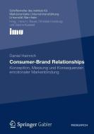 Consumer-Brand Relationships di Daniel Heinrich edito da Gabler, Betriebswirt.-Vlg