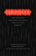 Euripides V di Euripides edito da The University of Chicago Press