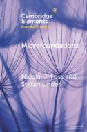 Microfoundations di Nicolai J. Foss, Stefan Linder edito da Cambridge University Press
