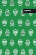 Levanter Lifestyle Journal, Blank Write-in Notebook, Dotted Lines, Wide Ruled, Size (a5) 6 X 9 In (green) di Design edito da Blurb