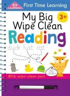 First Time Learning: My Big Wipe Clean Reading di Igloobooks edito da IGLOOBOOKS