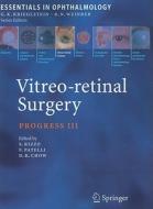 Vitreo-retinal Surgery edito da Springer Berlin Heidelberg