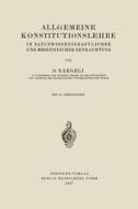 Allgemeine Konstitutionslehre di Otto Naegeli edito da Springer Berlin Heidelberg