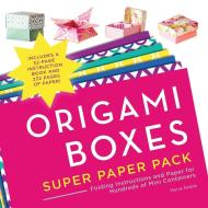 Origami Boxes Super Paper Pack di Maria Noble edito da Rockport Publishers Inc.