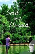 Said and Unsaid di Amanda Hamm edito da Before Someday Publishing