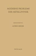 Fehlstellen, Plastizität, Strahlenschädigung und Elektronentheorie edito da Springer Berlin Heidelberg