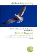 Birds Of Burundi edito da Vdm Publishing House