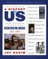 Reconstructing America di Joy Hakim edito da OXFORD UNIV PR